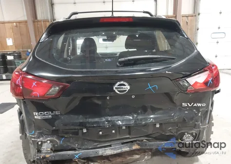 2019 Nissan Rogue Sport Sv из США, поврежденный, VIN JN1BJ1CR9KW334312